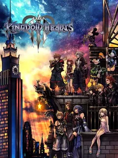 Kingdom Hearts III PS4 — okładka gry