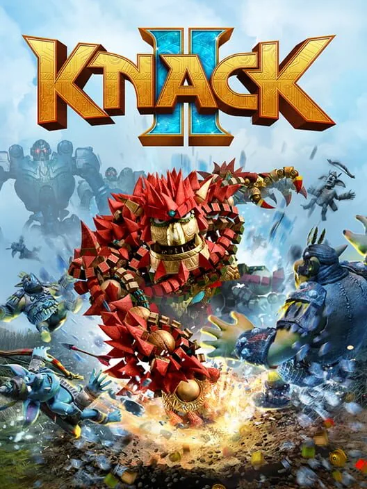 Knack II PS4 — okładka gry