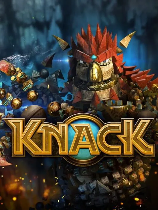 Knack PS4 — okładka gry