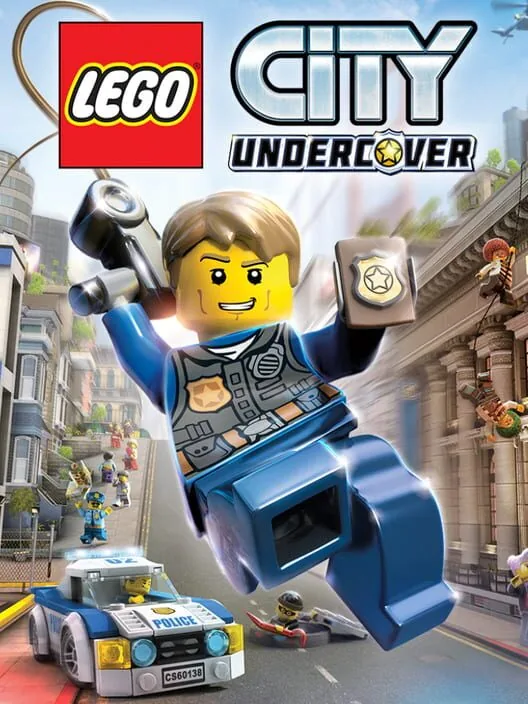 LEGO City Undercover PS4 — okładka gry