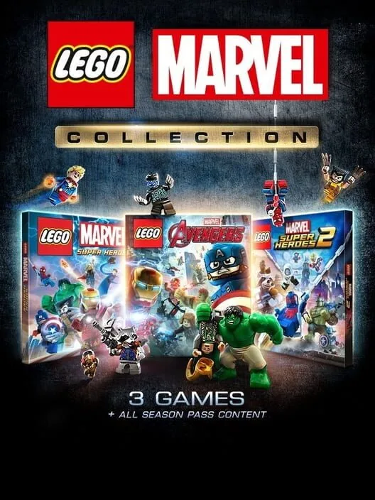 LEGO Marvel Collection PS4 — okładka gry