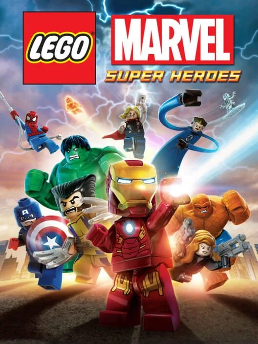 LEGO Marvel Super Heroes PS4 — okładka gry