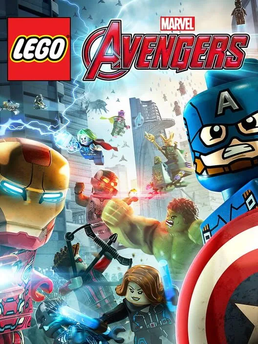 LEGO Marvel's Avengers PS4 — okładka gry