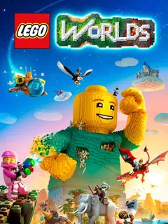 LEGO Worlds PS4 — okładka gry