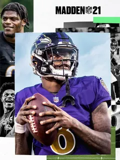 Madden NFL 21 PS4 — okładka gry