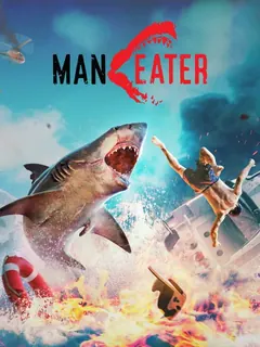 Maneater PS4 — okładka gry