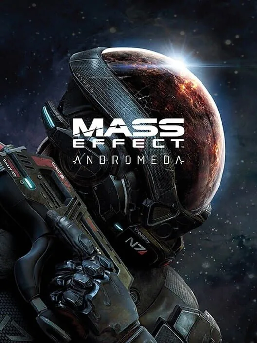 Mass Effect: Andromeda PS4 — okładka gry