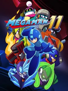 Mega Man 11 PS4 — okładka gry