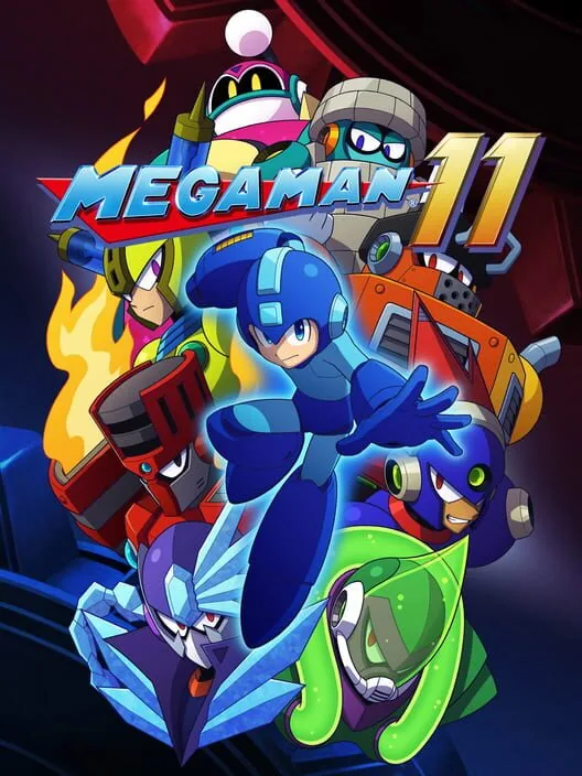 Mega Man 11 PS4 — okładka gry
