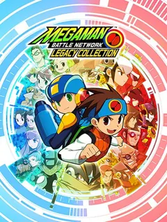 Mega Man Battle Network Legacy Collection PS4 — okładka gry