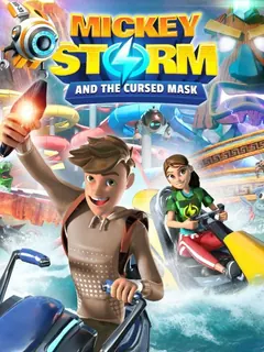 Mickey Storm and the Cursed Mask PS4 — okładka gry