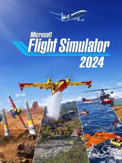 Microsoft Flight Simulator 2024 PS5 — okładka gry