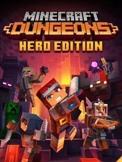 Minecraft Dungeons: Hero Edition PS4 — okładka gry