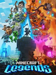 Minecraft: Legends PS4 — okładka gry