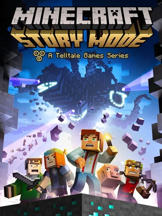 Minecraft: Story Mode PS4 — okładka gry