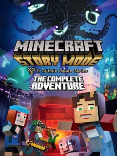 Minecraft: Story Mode - The Complete Adventure PS4 — okładka gry