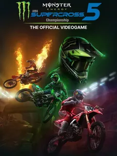 Monster Energy Supercross: The Official Videogame 5 PS5 — okładka gry