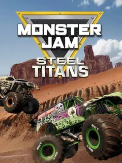 Monster Jam Steel Titans PS4 — okładka gry