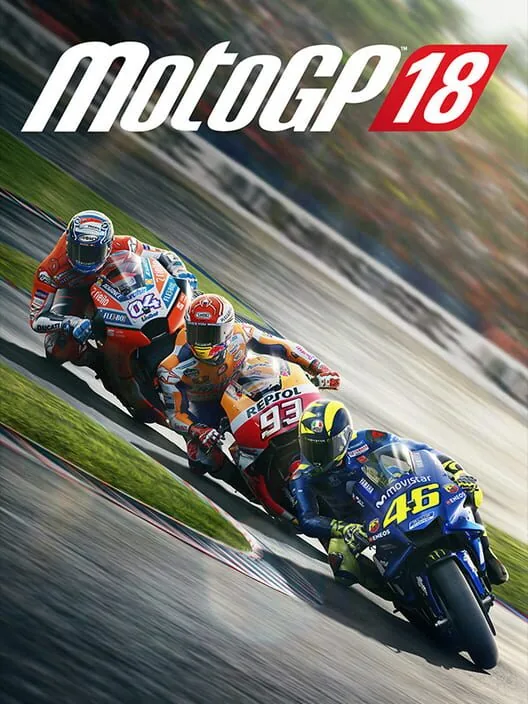 MotoGP 18 PS4 — okładka gry