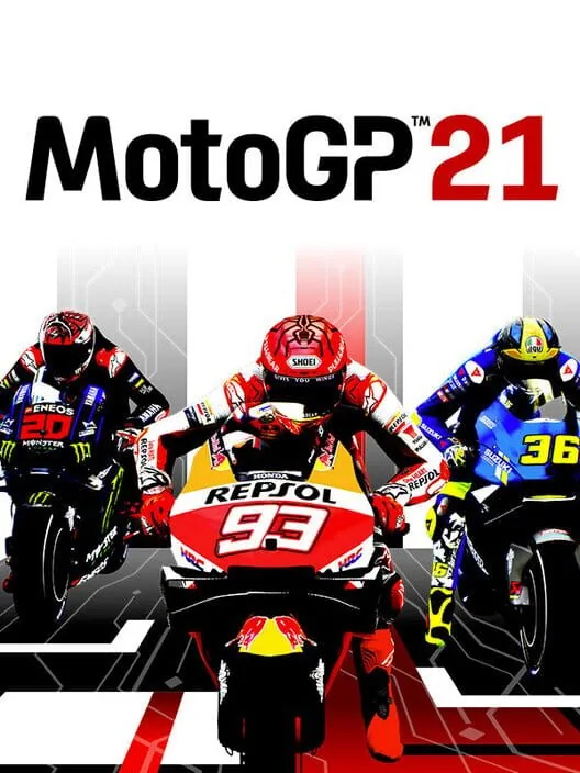 MotoGP 21 PS4 — okładka gry