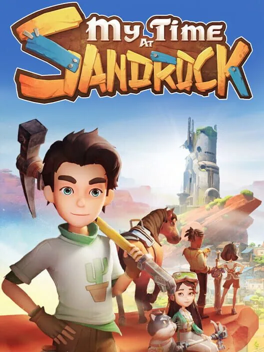 My Time at Sandrock PS5 — okładka gry