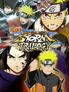 Naruto Shippuden: Ultimate Ninja Storm Trilogy PS4 — okładka gry