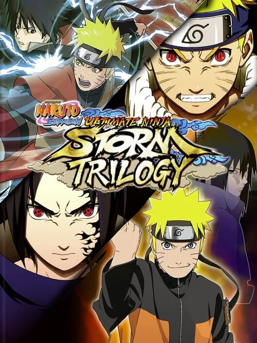 Naruto Shippuden: Ultimate Ninja Storm Trilogy PS4 — okładka gry