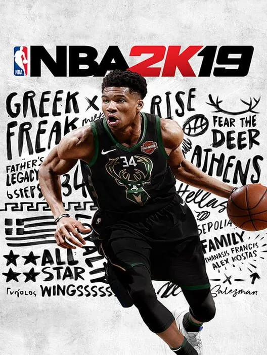 NBA 2K19 PS4 — okładka gry