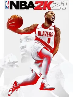NBA 2K21 PS4 — okładka gry