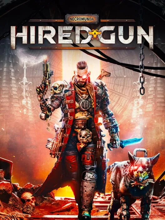 Necromunda: Hired Gun PS5 — okładka gry