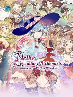 Nelke & the Legendary Alchemists: Ateliers of the New World PS4 — okładka gry