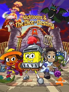 Nicktoons & The Dice of Destiny PS5 — okładka gry
