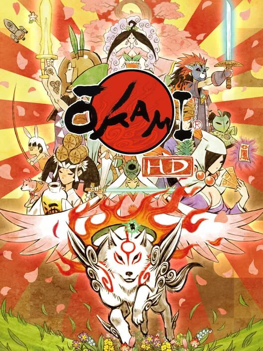 Ōkami HD PS4 — okładka gry