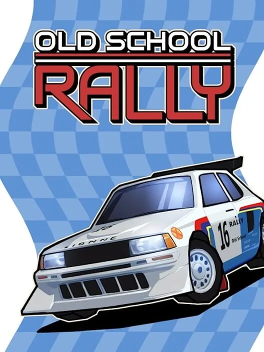 Old School Rally PS5 — okładka gry