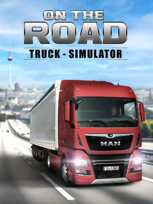 On the Road: Truck Simulator PS4 — okładka gry