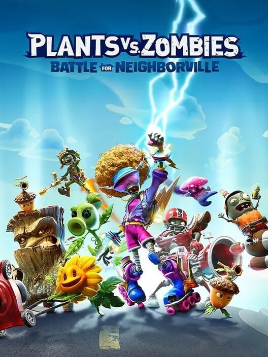 Plants vs. Zombies: Battle for Neighborville PS4 — okładka gry