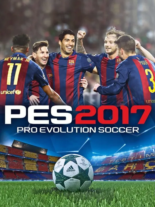 Pro Evolution Soccer 2017 PS4 — okładka gry