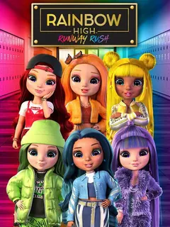 Rainbow High: Runway Rush PS4 — okładka gry