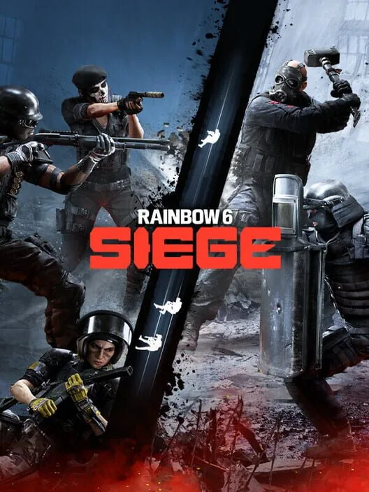 Rainbow Six Siege PS4 — okładka gry