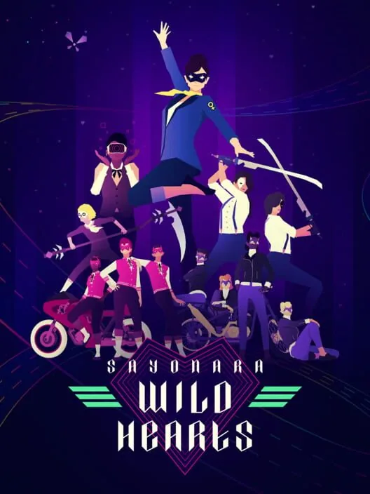 Sayonara Wild Hearts PS4 — okładka gry
