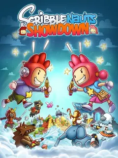 Scribblenauts Showdown PS4 — okładka gry
