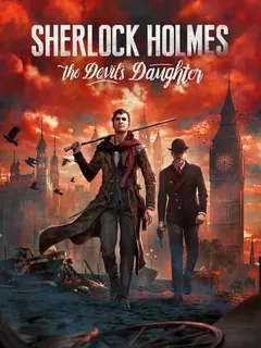 Sherlock Holmes: The Devil's Daughter PS4 — okładka gry