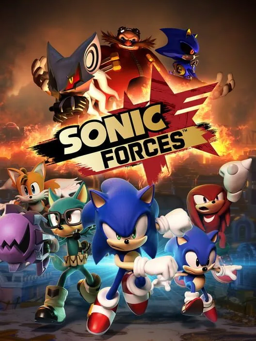 Sonic Forces PS5 — okładka gry