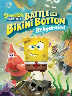SpongeBob SquarePants: Battle for Bikini Bottom - Rehydrated PS4 — okładka gry