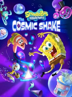 SpongeBob SquarePants: The Cosmic Shake PS4 — okładka gry