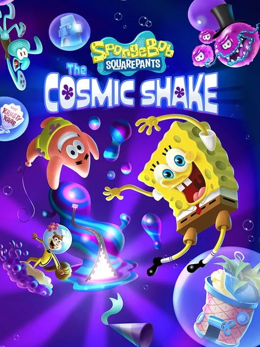 SpongeBob SquarePants: The Cosmic Shake PS4 — okładka gry
