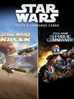 Star Wars Racer and Commando Combo PS5 — okładka gry