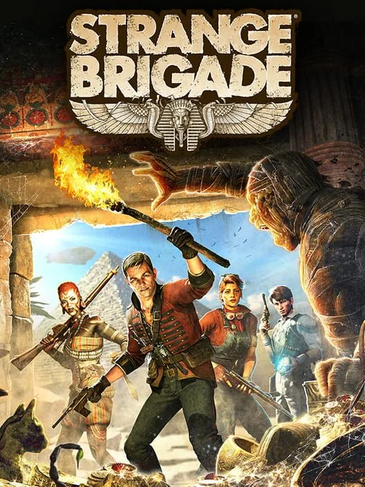 Strange Brigade PS4 — okładka gry