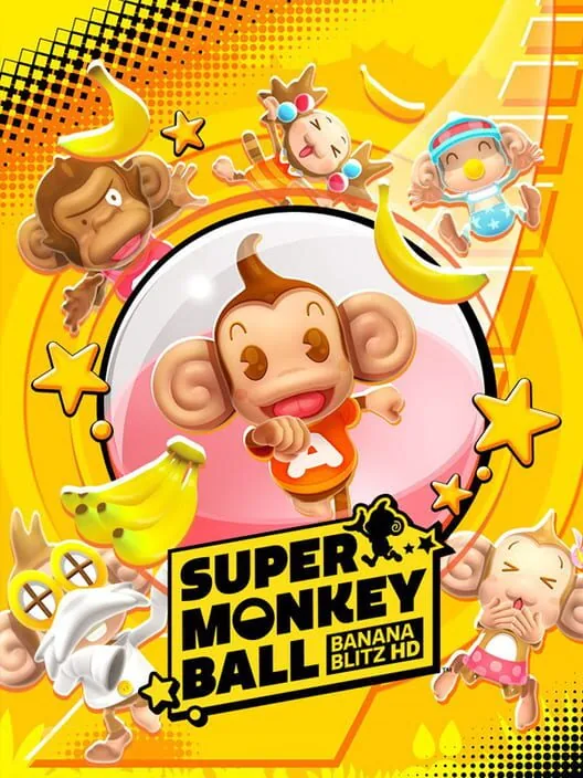 Super Monkey Ball: Banana Blitz HD PS4 — okładka gry