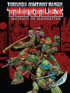 Teenage Mutant Ninja Turtles: Mutants in Manhattan PS4 — okładka gry